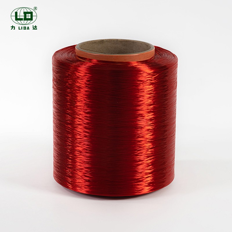 Total Brgiht Poliester Dope Dyed Filament Pređa